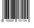 Barcode Image for UPC code 0033287181124