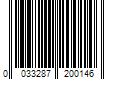 Barcode Image for UPC code 0033287200146