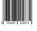 Barcode Image for UPC code 0033287202874