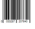 Barcode Image for UPC code 0033287207640