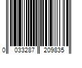 Barcode Image for UPC code 0033287209835