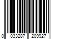 Barcode Image for UPC code 0033287209927