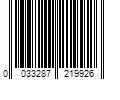 Barcode Image for UPC code 0033287219926