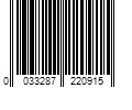 Barcode Image for UPC code 0033287220915