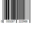 Barcode Image for UPC code 0033287222988