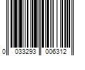 Barcode Image for UPC code 0033293006312