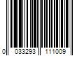 Barcode Image for UPC code 0033293111009