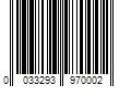 Barcode Image for UPC code 0033293970002