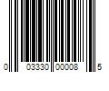 Barcode Image for UPC code 003330000085