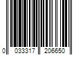 Barcode Image for UPC code 0033317206650