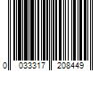 Barcode Image for UPC code 0033317208449