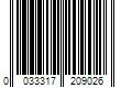 Barcode Image for UPC code 0033317209026