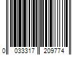 Barcode Image for UPC code 0033317209774