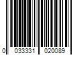 Barcode Image for UPC code 0033331020089