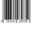 Barcode Image for UPC code 0033342039759