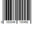 Barcode Image for UPC code 0033349100452