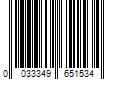 Barcode Image for UPC code 0033349651534