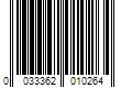 Barcode Image for UPC code 0033362010264