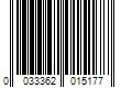 Barcode Image for UPC code 0033362015177