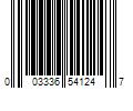 Barcode Image for UPC code 003336541247