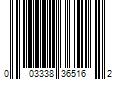 Barcode Image for UPC code 003338365162