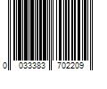 Barcode Image for UPC code 0033383702209