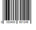 Barcode Image for UPC code 0033400601249