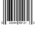 Barcode Image for UPC code 003344551313