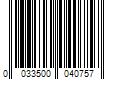 Barcode Image for UPC code 0033500040757