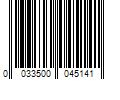 Barcode Image for UPC code 0033500045141