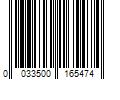 Barcode Image for UPC code 0033500165474