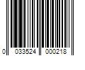 Barcode Image for UPC code 0033524000218