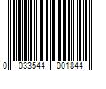 Barcode Image for UPC code 0033544001844