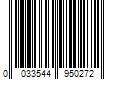 Barcode Image for UPC code 0033544950272