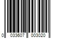 Barcode Image for UPC code 0033607003020