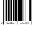 Barcode Image for UPC code 0033607220281