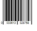 Barcode Image for UPC code 0033613028758