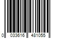 Barcode Image for UPC code 0033616481055