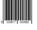 Barcode Image for UPC code 0033617000552