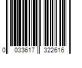 Barcode Image for UPC code 0033617322616