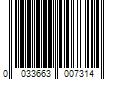 Barcode Image for UPC code 0033663007314