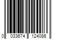 Barcode Image for UPC code 0033674124086