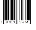 Barcode Image for UPC code 0033674134351