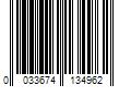 Barcode Image for UPC code 0033674134962