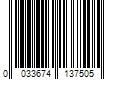 Barcode Image for UPC code 0033674137505