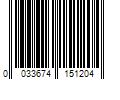 Barcode Image for UPC code 0033674151204