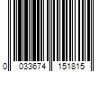 Barcode Image for UPC code 0033674151815