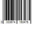 Barcode Image for UPC code 0033674153475