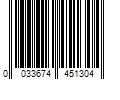 Barcode Image for UPC code 0033674451304