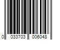 Barcode Image for UPC code 0033703006048